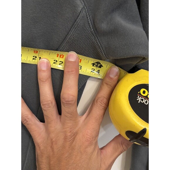 Vuori Restore Oversized Crew Sweatshirt Womens XL Green Gray Pullover VW265 - Picture 7 of 9